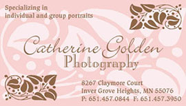 Catherine Golden business card